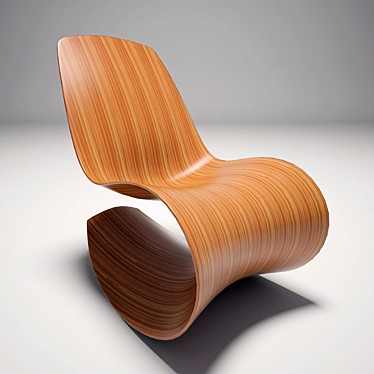 ODEChair: Stylish Designer Chair 3D model image 1 