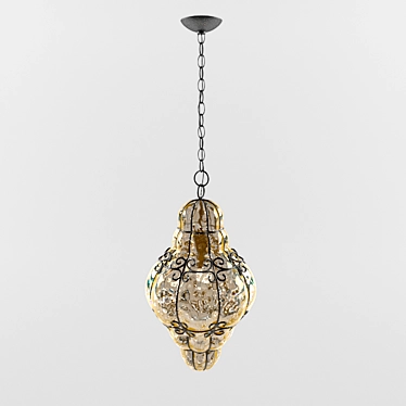 Sylcom Sinfonia: The Perfect Italian Chandelier 3D model image 1 