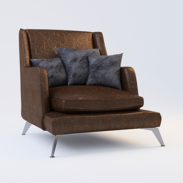 680 Class Vibieffe Armchair 3D model image 1 