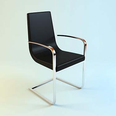 Calligaris Cruiser CS/1097-LH: Sleek and Stylish Chair 3D model image 1 