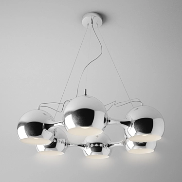 Techno Chandelier: REGENBOGEN Cottbus 3D model image 1 