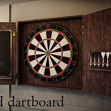 Dartboard Seal Brown