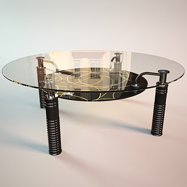 Elegant Bently Trade Coffee Table 3D model image 1 