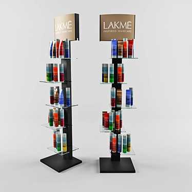 Lakme Cosmetic Stand 3D model image 1 