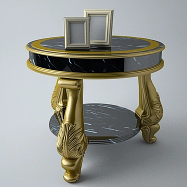 Elegant Display Stand 3D model image 1 