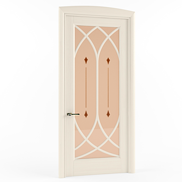 Modern Classic Interior Door 3D model image 1 