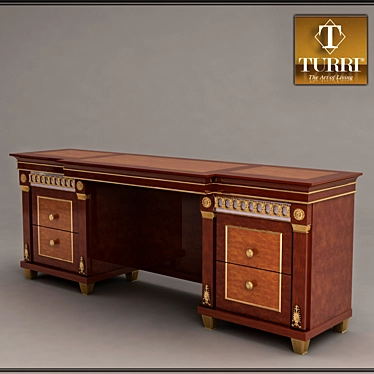 Turri Vanity Table 3D model image 1 