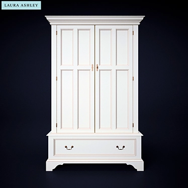 Laura Ashley Clifton Ivory 2 Door Wardrobe