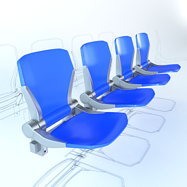 Daplast Avatar Sport Seats - Ultimate Stadium Seating 3D model image 1 