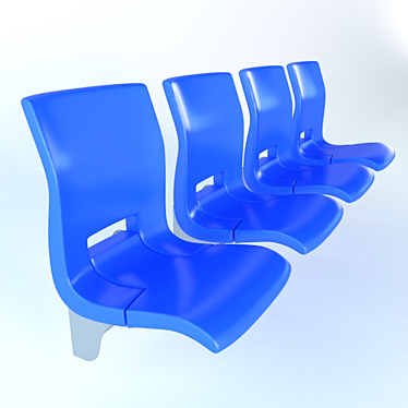 Stechert Copacabana Sport Seats: Optimal Comfort for Sports Arenas 3D model image 1 