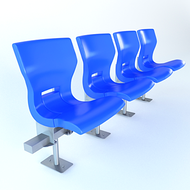 Stechert Kango Sport Seats: Stadium-Ready Upgrade 3D model image 1 