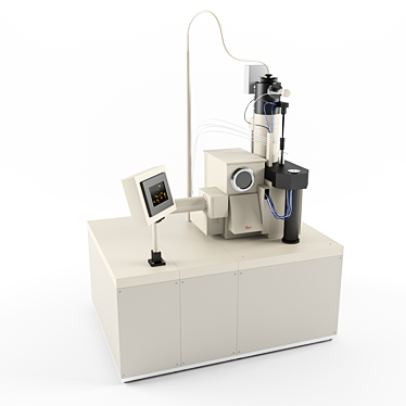 Leica EBPG5200: Precision Lithography Installation 3D model image 1 