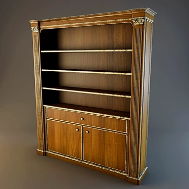 Artistic Bookcase SCAPPINI - 2232 3D model image 1 