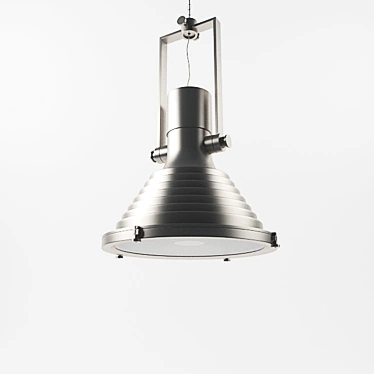 Cold metal Pendant lamp 3D model image 1 