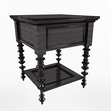 Key Town Ashley T668-3 Sofa Table 3D model image 1 