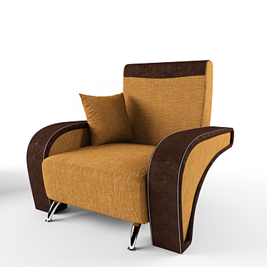 ErgoComfort Chair: Maximum Support & Style 3D model image 1 