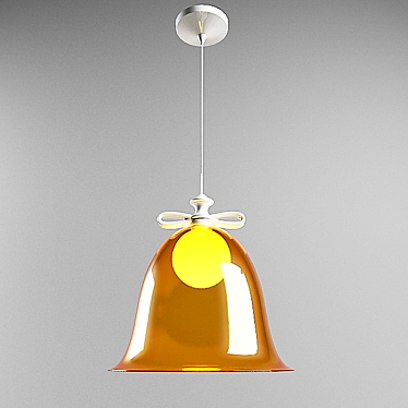 Elegant Bell Lamp 3D model image 1 