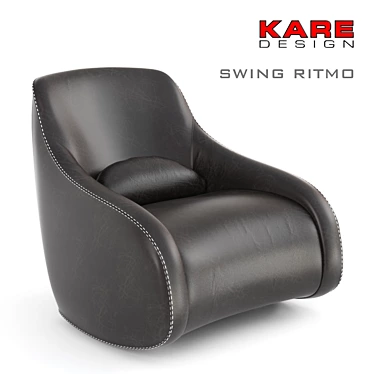 KARE Swing Ritmo: Modern Comfort in Compact Size 3D model image 1 