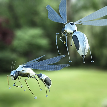 RoboWasp - Mechanical Insect Toy 3D model image 1 