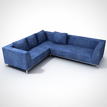 German-made Corner Sofa | Perfect Size Fit 3D model image 1 