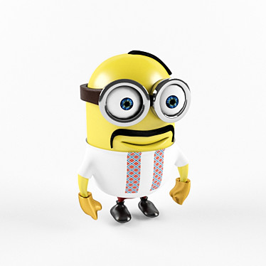 Ukrainian-style Minions 3D model image 1 