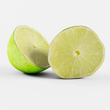 Fresh and Zesty Lime Juice 3D model image 1 