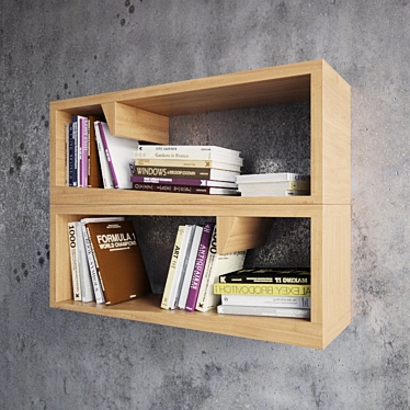 Organize Your Books with Ease 3D model image 1 