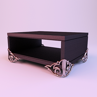 Elegant Elledue Coffee Table 3D model image 1 