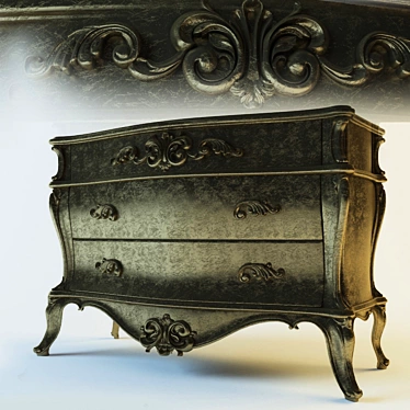 Versatile Belcor Comode 3D model image 1 