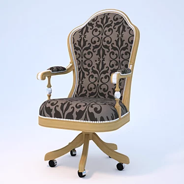 Elevate Comfort: Deluxe Chair 3D model image 1 