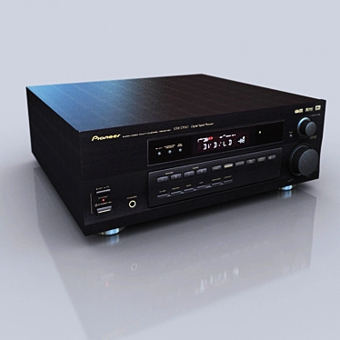 Pioneer VSX-D510 Receiver: Powerful Sound 3D model image 1 