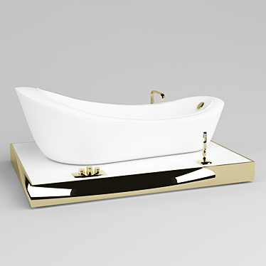 Title: Luxury Bath Affair 3D model image 1 