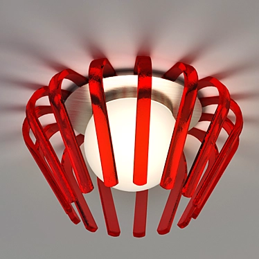 AV Mazzega Corolla Pendant Light 3D model image 1 