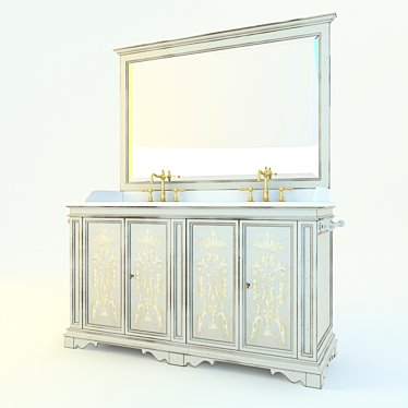 Elegant Timepiece: Bianchini & Capponi 3D model image 1 