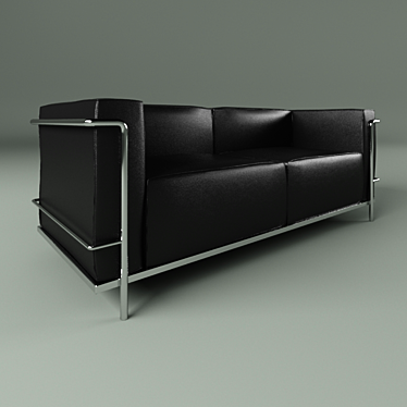 Title: Modern LC3 Cassina Sofa 3D model image 1 