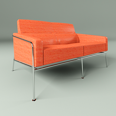 Modern Elegance: Series 3300 Seating 3D model image 1 