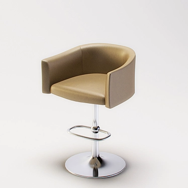 Elegant Redeco Chair - A Perfect Blend of Style and Comfort 3D model image 1 