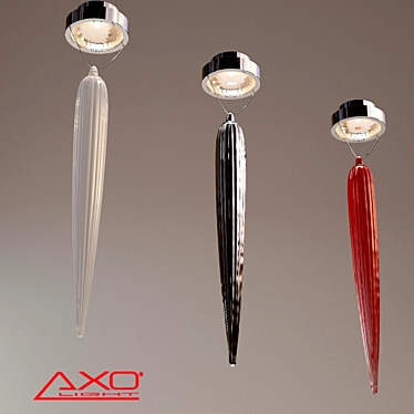 Axo Light ARI LED Downlight 3D model image 1 