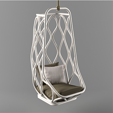Nautica Hanging Chair Swing by Mut Design 3D model image 1 