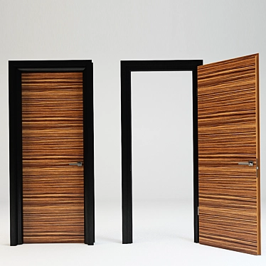 Custom Fit Oxford Door - Meranti Plus 3D model image 1 