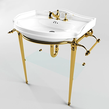 Regal Wash Basin 3D model image 1 