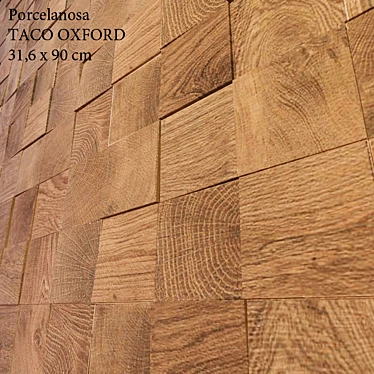 Porcelanosa Oxford Taco Tiles 3D model image 1 