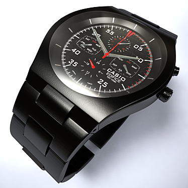 Elegant Casio Edifice Watch 3D model image 1 