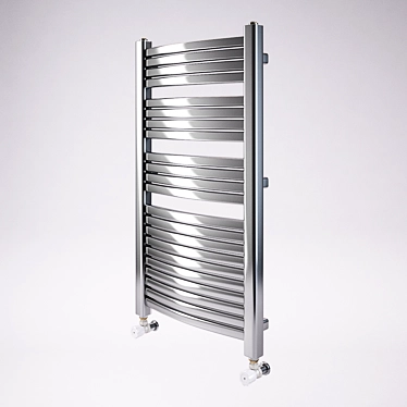 Efficient Wall-Mounted Radiator 3D model image 1 