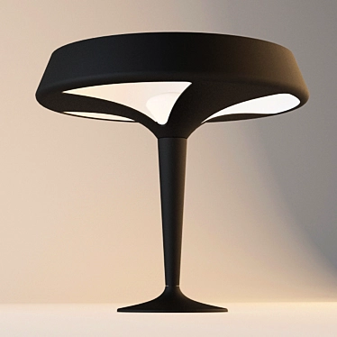 Title: Nordic Glow Desk Lamp 3D model image 1 
