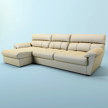 Monaco Corner Sofa 3D model image 1 