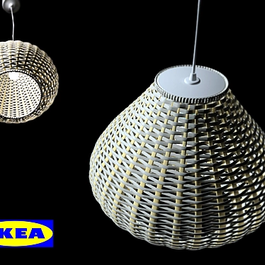 IKEA Helg Dining Table Light 3D model image 1 