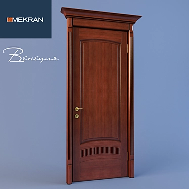 Mekran Venice Door - Elegant and Reliable 3D model image 1 