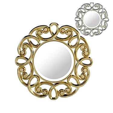 Elegant Norma Devon & Devon Mirror 3D model image 1 