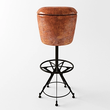 Green Apple Pudua Barstool 3D model image 1 